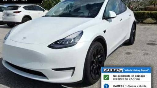 TESLA MODEL Y 2021 5YJYGDEE1MF075128 image